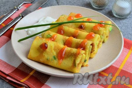 Картофельные блины на молоке