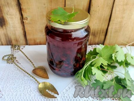 Компот из чёрной смородины на зиму без стерилизации