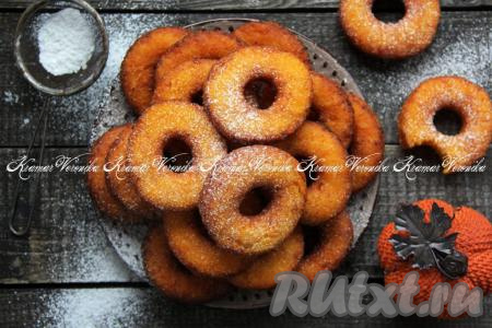 Тыквенные пончики