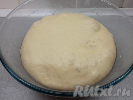 У меня тесто увеличилось при расстойке в два с половиной раза.