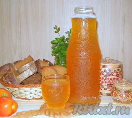 Рецепт приготовления домашнего кваса