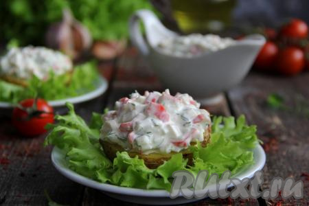 Соус из крабовых палочек