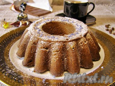 Кофейный кекс в духовке