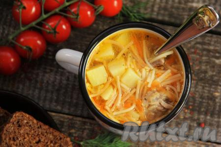 Суп из утиных крыльев