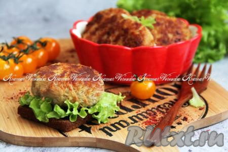 Котлеты с сырой картошкой и фаршем