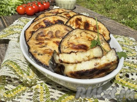 Баклажаны получаются очень вкусными, нежными, ароматными, советую приготовить!