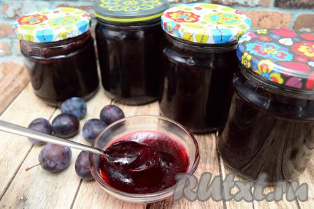 Повидло из слив через мясорубку на зиму