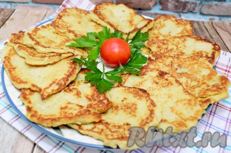 Оладьи из цветной капусты