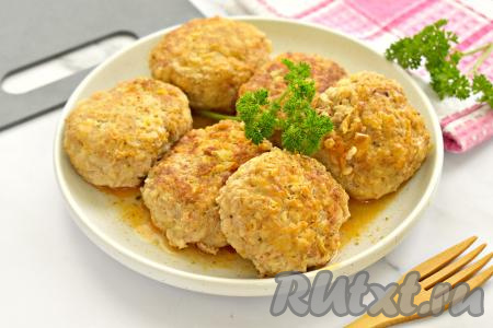 Ленивые голубцы с булгуром и фаршем