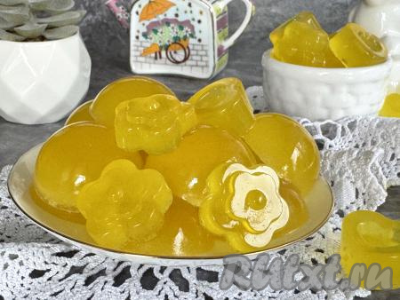 Мармелад из дыни с желатином