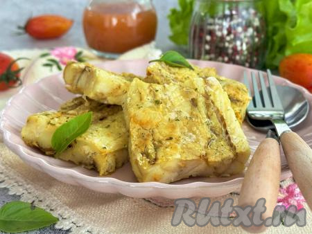 Филе минтая в брикетах в аэрогриле