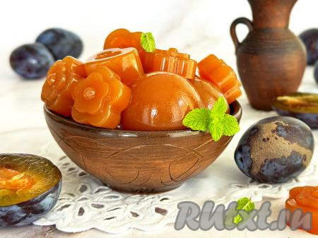 Мармелад из слив с агар-агаром