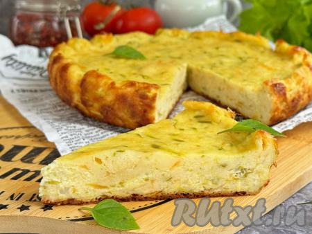 Запеканка из кабачков в мультиварке