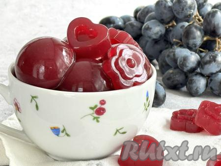 Мармелад из винограда с агар-агаром