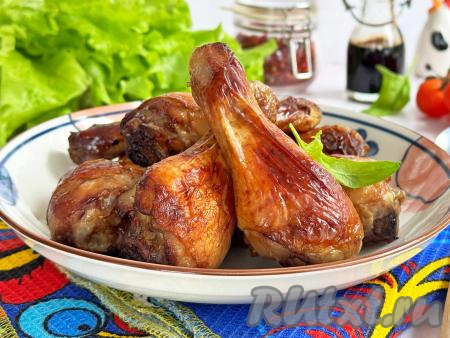Куриные ножки в соевом соусе в аэрогриле
