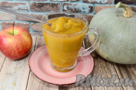 Смузи из тыквы и яблока