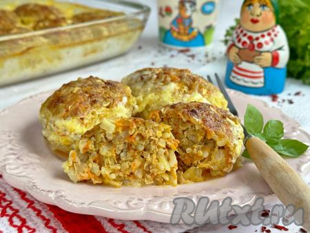 Ленивые голубцы в сметане в духовке