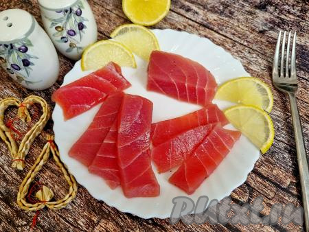 Как засолить филе тунца в домашних условиях