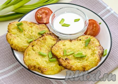 Картофельные драники в аэрогриле