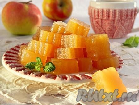 Мармелад из яблок и агар-агара