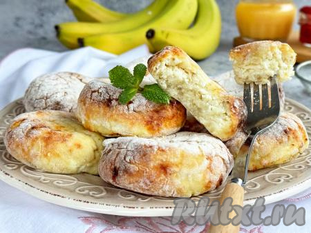 Сырники с бананом в аэрогриле