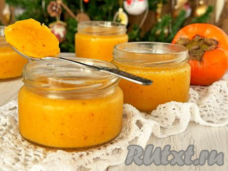 Желе из хурмы