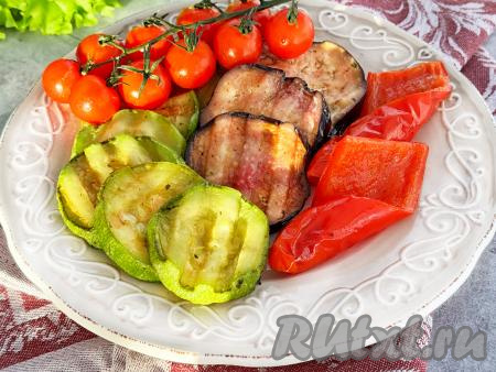 Овощи в электрогриле