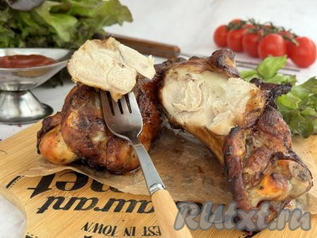 Мясо индейки получается очень нежным, сочным, покрытым приятной корочкой. Просто и вкусно, попробуйте!