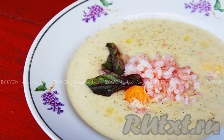 Кабачковый суп-пюре