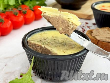 Паштет из куриной печени с творожным сыром