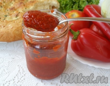 Соус из болгарского перца
