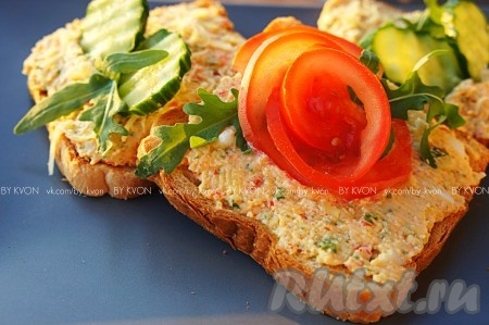 Паштет из сыра