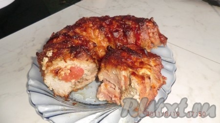 Мясной веер