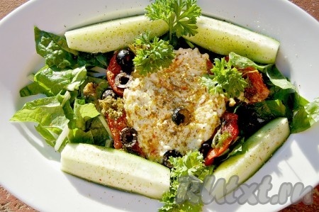 Запеченный сыр в фольге