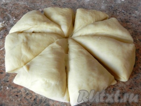 Каждую часть разделить на восемь частей.