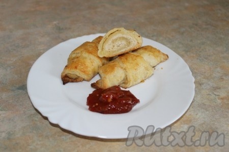 Рогалики с фаршем