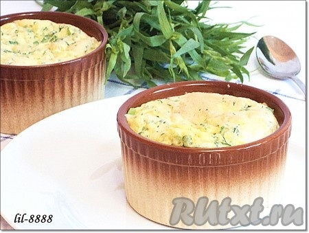 Рецепт сырного суфле