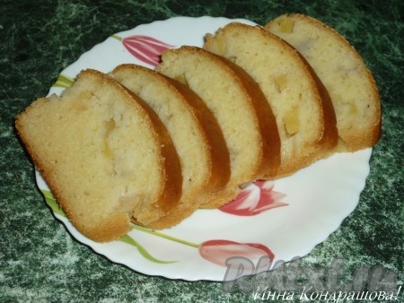 Манник с яблоками и грушами
