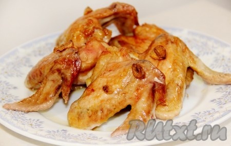 Курица в карамели