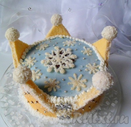 Торт "Снежная королева"