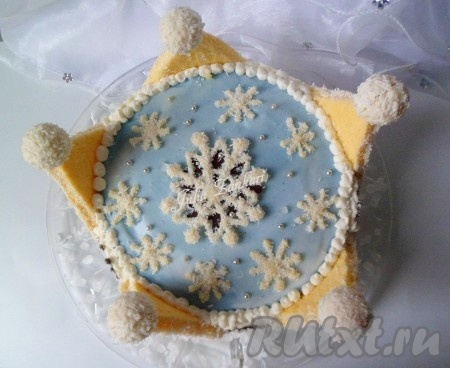 Торт "Снежная королева"