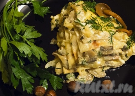 Теплое сытное блюдо готово! 