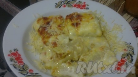 Вот так все подаем мужу.