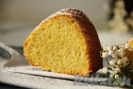 Пирог из кукурузной муки