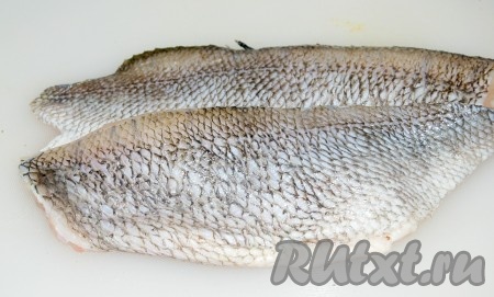 Приготовить филе рыбы.
