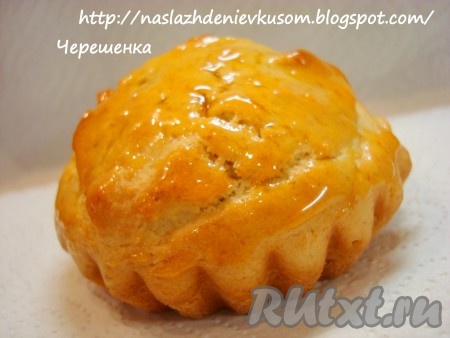 Банановые маффины на сметане