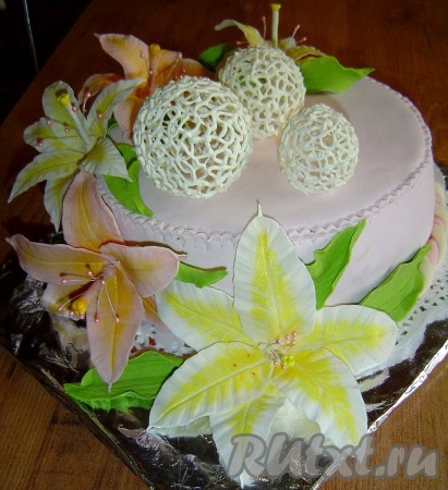 Торт "Зимние мечты"