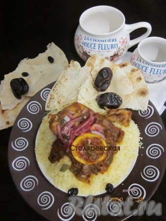 Кускус с курицей