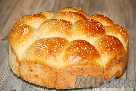 Белый хлеб на кефире в духовке