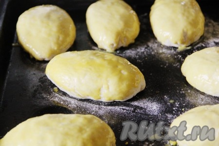 Дополнительного времени для подъема этому быстрому дрожжевому тесту не требуется. После замеса можно сразу начинать формировать пирожки. Когда будет слеплен последний пирожок, первый подойдет и будет готов к выпеканию. Я из данного теста выпекала пирожки с капустой, вы можете сделать их с любой другой начинкой.&nbsp;
